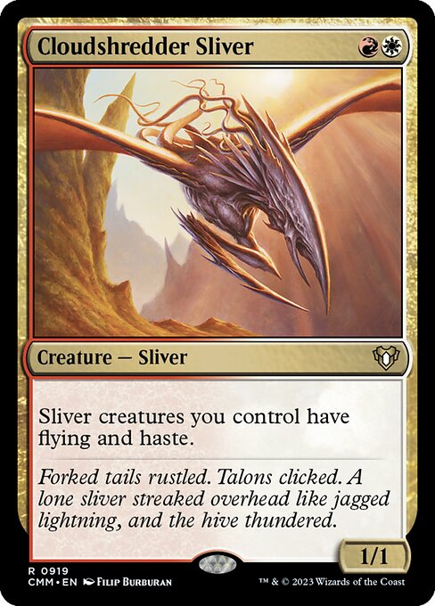 Cloudshredder Sliver from Commander Masters