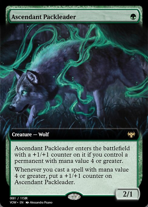 Ascendant Packleader highlighted card art