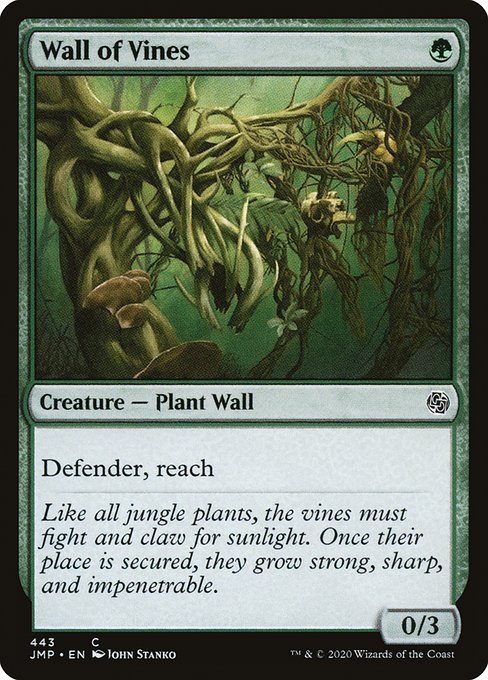 Wall of Vines highlighted card art