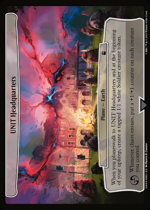 UNIT Headquarters highlighted card art