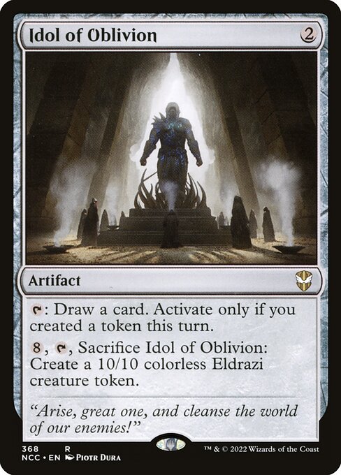 Idol of Oblivion from New Capenna Commander