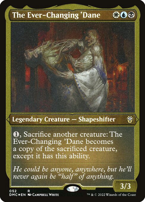 The Ever-Changing 'Dane highlighted card art