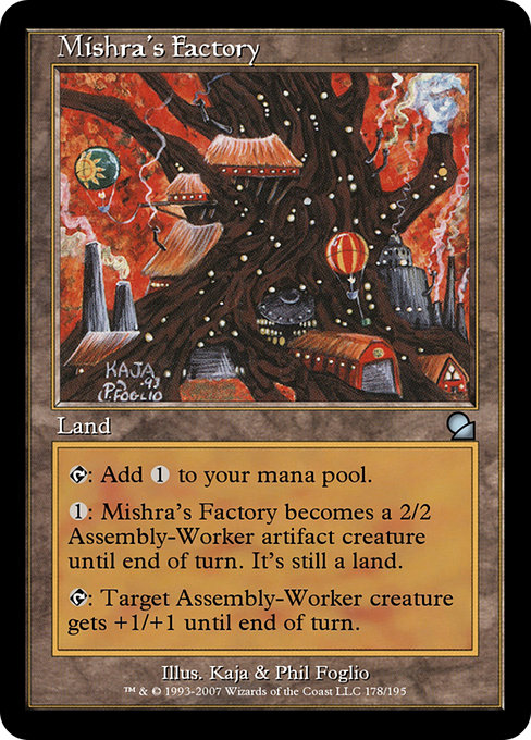 Mishra's Factory from Masters Edition