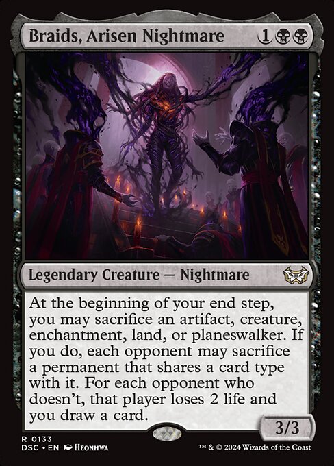 Braids, Arisen Nightmare from Duskmourn: House of Horror Commander