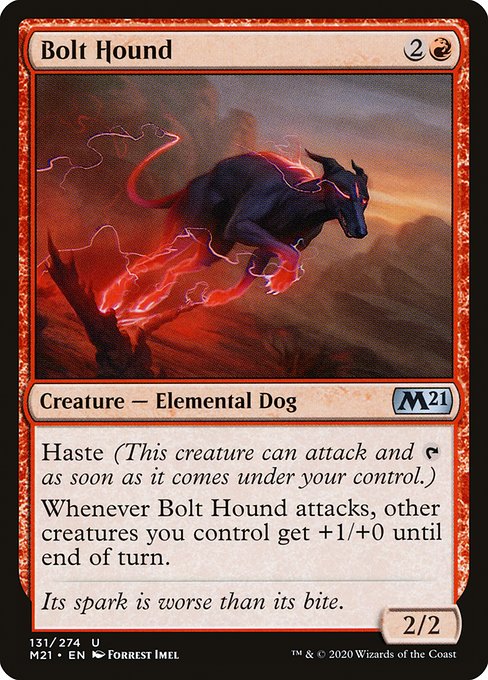 Bolt Hound from Core Set 2021