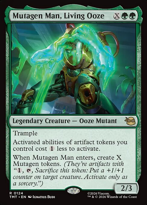 Mutagen Man, Living Ooze from Teenage Mutant Ninja Turtles
