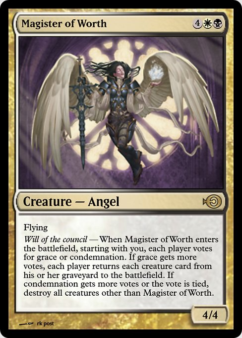Magister of Worth from Magic Online Promos