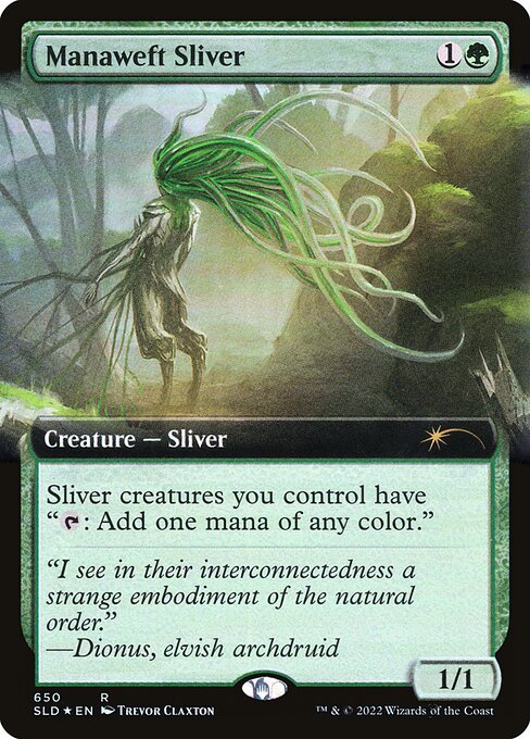 Manaweft Sliver from Secret Lair Drop