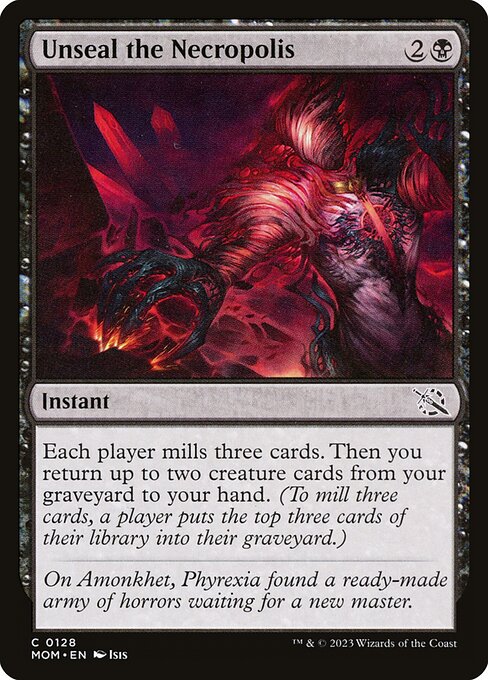 Unseal the Necropolis from March of the Machine