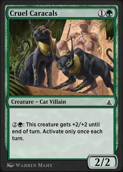 Kraven's Cats from Through the Omenpaths