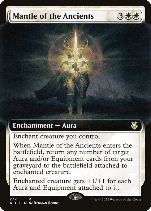 Mantle of the Ancients from Forgotten Realms Commander