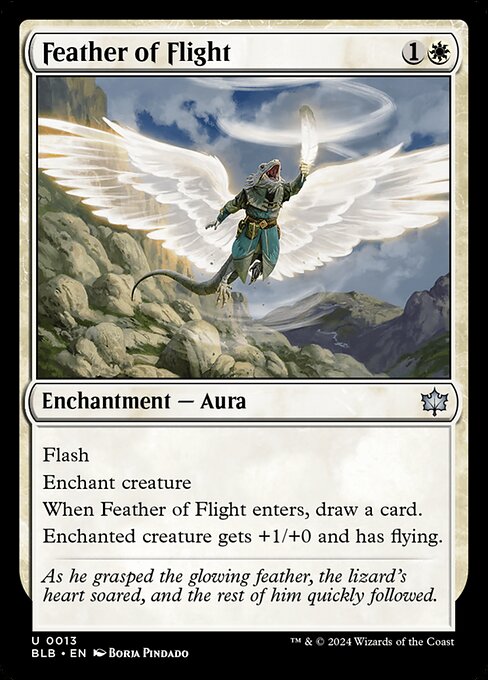 Feather of Flight highlighted card art