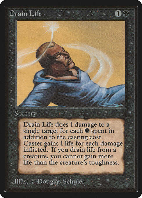 Drain Life from Limited Edition Beta