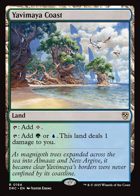 Yavimaya Coast from Aetherdrift Commander