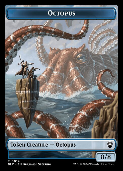 Octopus highlighted card art