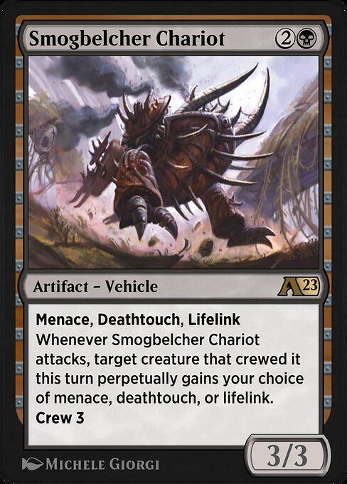 Smogbelcher Chariot highlighted card art