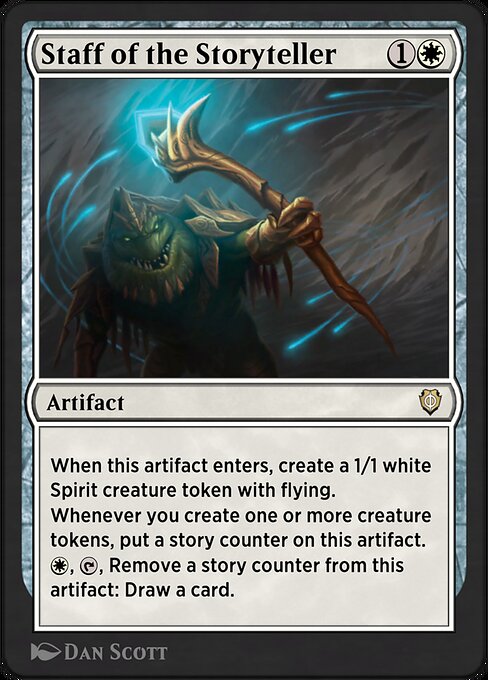 Staff of the Storyteller highlighted card art