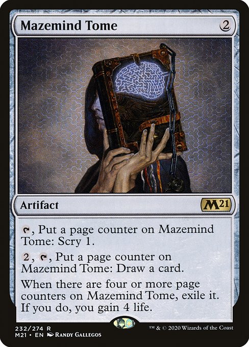 Mazemind Tome from Core Set 2021
