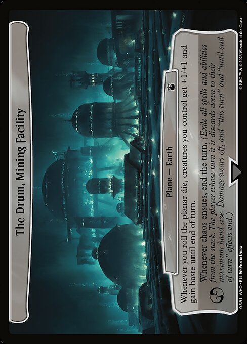 The Drum, Mining Facility highlighted card art