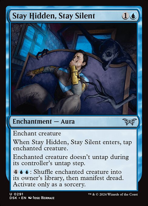 Stay Hidden, Stay Silent highlighted card art