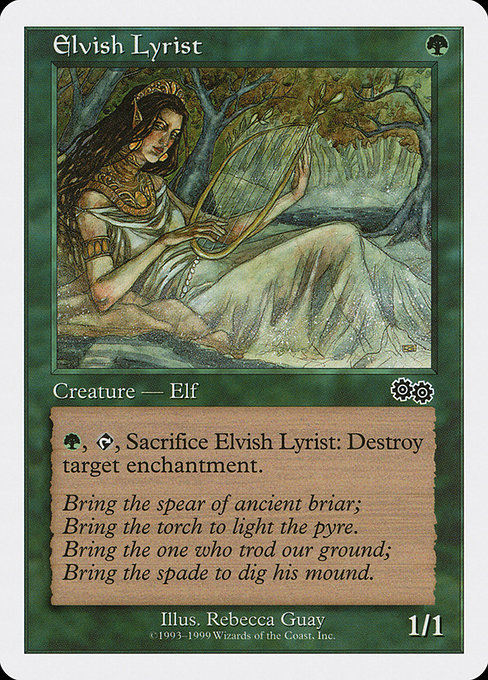 Elvish Lyrist from Battle Royale Box Set