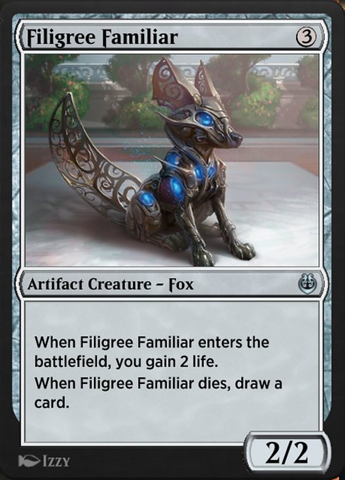 Filigree Familiar from Kaladesh Remastered