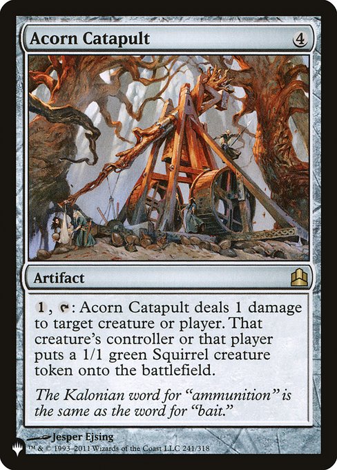 Acorn Catapult highlighted card art