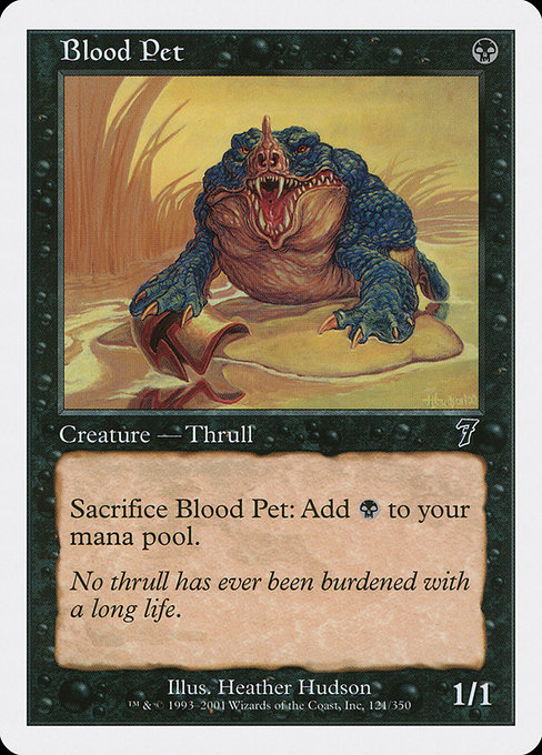 Blood Pet from Seventh Edition