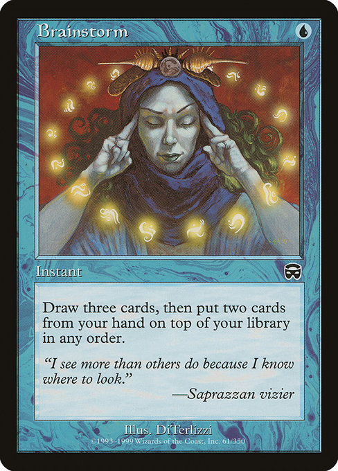 Brainstorm from Mercadian Masques