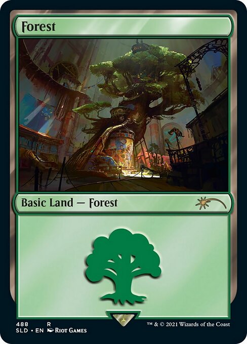 Forest from Secret Lair Drop