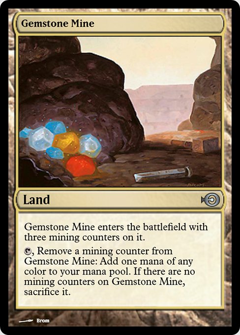 Gemstone Mine from Magic Online Promos