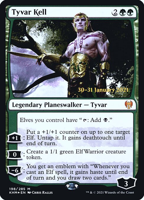 Tyvar Kell from Kaldheim Promos