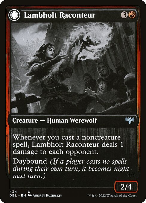 Lambholt Raconteur // Lambholt Ravager from Innistrad: Double Feature