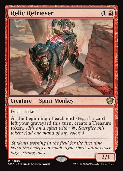 Relic Retriever from Secrets of Strixhaven Commander