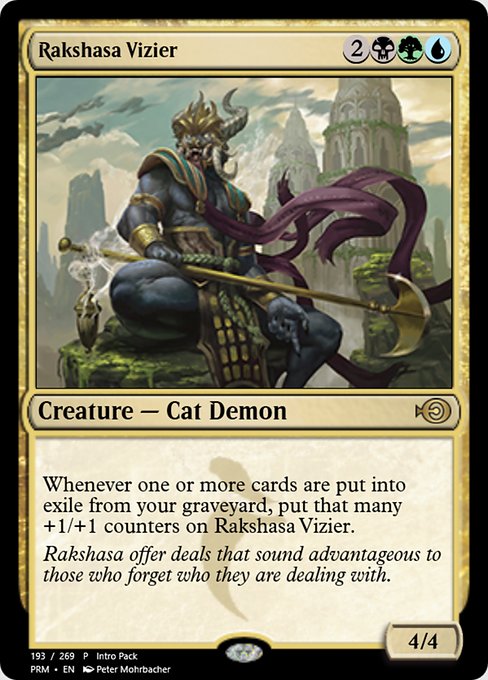 Rakshasa Vizier from Magic Online Promos