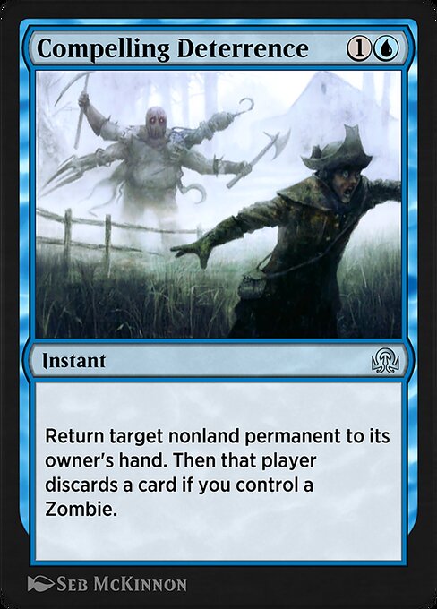 Compelling Deterrence from Shadows over Innistrad Remastered