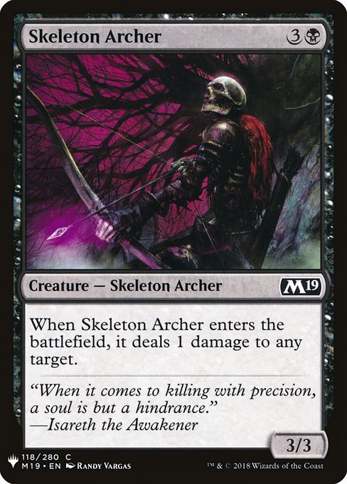 Skeleton Archer from The List