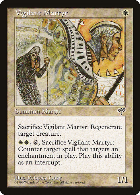 Vigilant Martyr highlighted card art