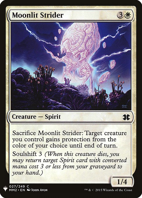 Moonlit Strider highlighted card art