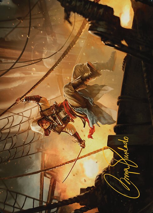 Edward Kenway // Edward Kenway highlighted card art