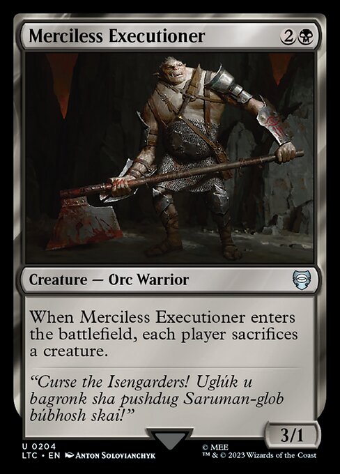 Merciless Executioner from Tales of Middle-earth Commander