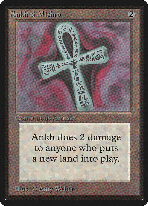 Ankh of Mishra from Limited Edition Beta