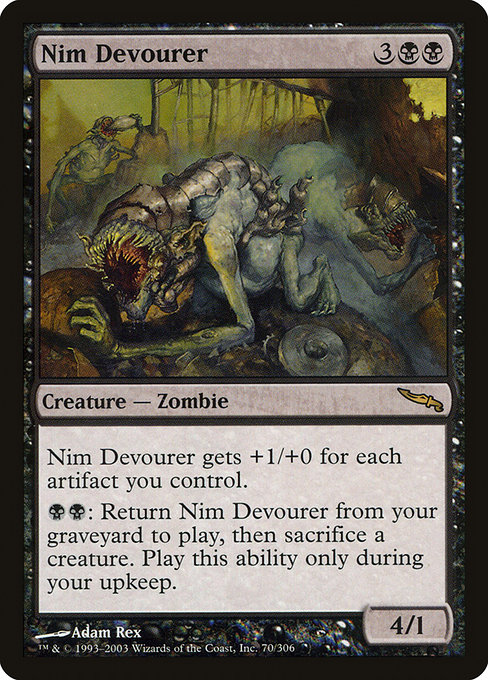 Nim Devourer highlighted card art