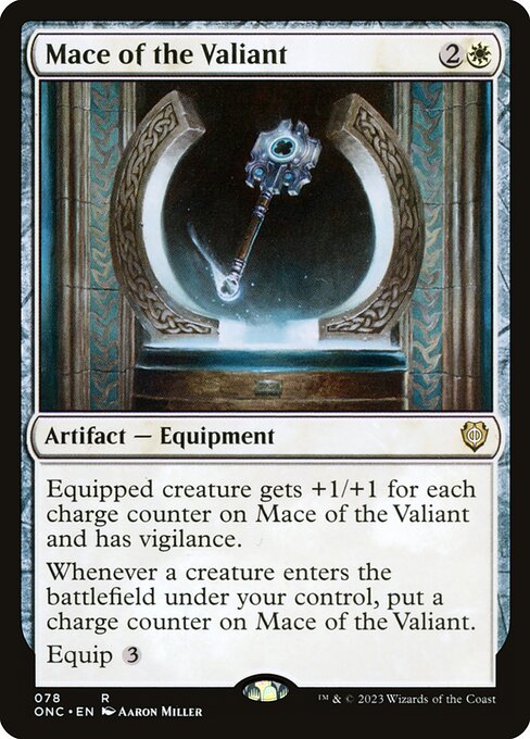 Mace of the Valiant from Phyrexia: All Will Be One Commander