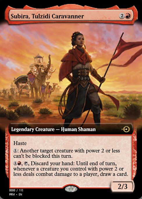 Subira, Tulzidi Caravanner from Magic Online Promos