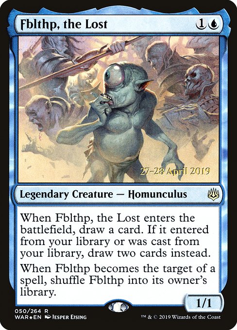 Fblthp, the Lost from War of the Spark Promos