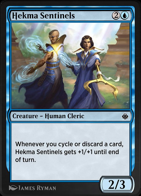 Hekma Sentinels highlighted card art