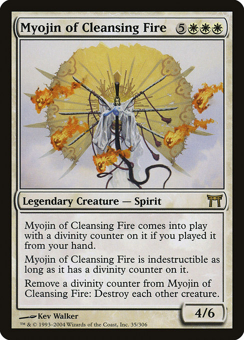 Myojin of Cleansing Fire highlighted card art