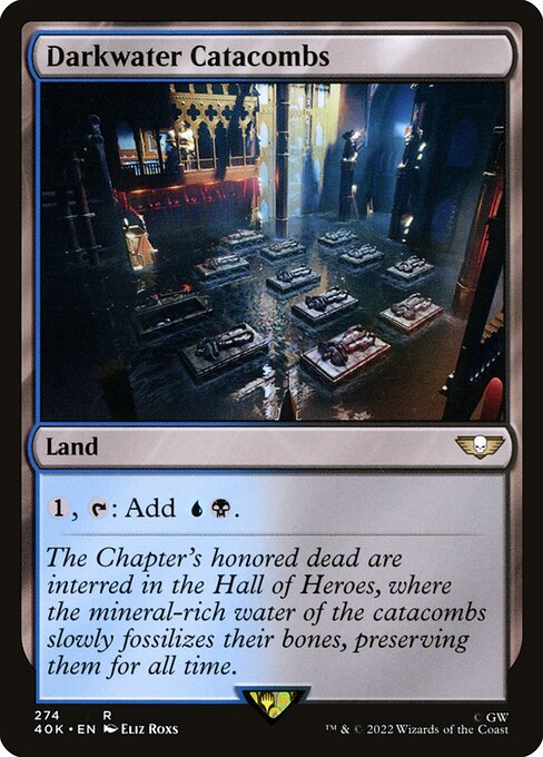 Darkwater Catacombs from Warhammer 40,000 Commander