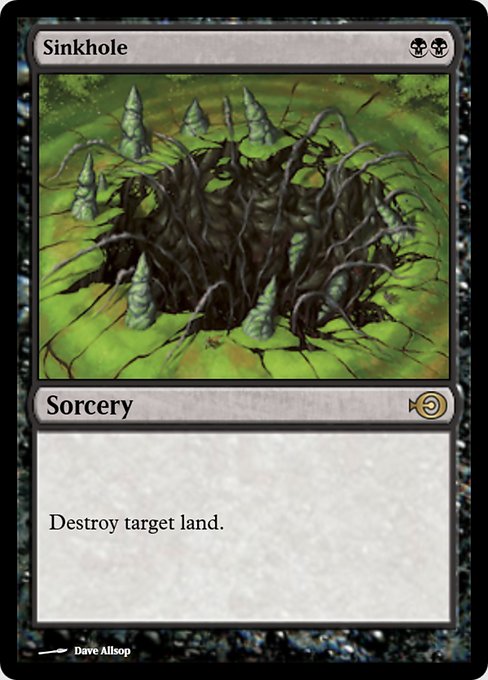 Sinkhole from Magic Online Promos